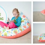 Kids Bean Bag Chair Free Sewing Pattern