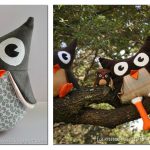 Owl Stuffies Free Sewing Pattern