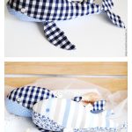 Stuffed Whale Free Sewing Pattern