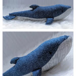 Stuffed Whale Free Sewing Pattern