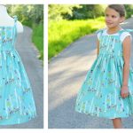 Vintage Dress Free Sewing Pattern