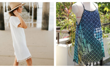 Easy Swimsuit Cover Up Free Sewing Pattern