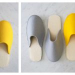 Spa Slippers Free Sewing Pattern