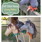 Felt Stick Horse Sewing Pattern