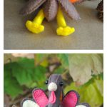Felt Turkey Doll Free Sewing Pattern