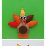 Felt Turkey Plush Free Sewing Pattern