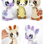Giraffe Plush Free Sewing Pattern
