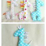 Giraffe Soft Toy Sewing Pattern