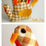 Handprint Turkey Softie Free Sewing Pattern