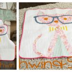 Hipster Cat Quilt Free Sewing Pattern