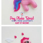My Little Pony Free Sewing Pattern