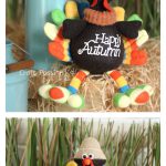 Socks Turkey Softie Free Sewing Pattern