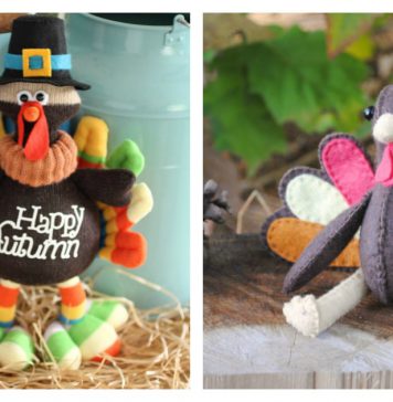 Turkey Softie Free Sewing Pattern