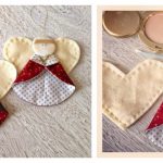 Christmas Angel Ornament Free Sewing Pattern