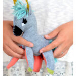 Stuffed Donkey Plush Free Sewing Pattern