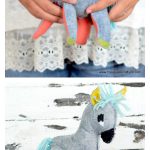 Stuffed Donkey Plush Free Sewing Pattern