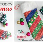 Simple Quilted Christmas Stocking Free Sewing Pattern