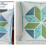 Winter Star Pillow Free Sewing Pattern