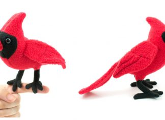 Cardinal Plush Free Sewing Pattern