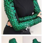 Dragon Scale Bolero Sewing Pattern