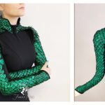 Dragon Scale Bolero Sewing Pattern