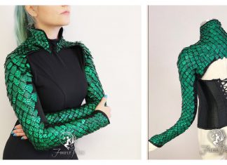 Dragon Scale Bolero Sewing Pattern