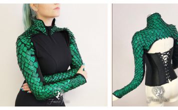 Dragon Scale Bolero Sewing Pattern