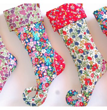 Elf Christmas Stocking Free Sewing Pattern