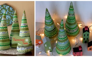 Trimmed Trees Free Sewing Pattern