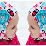 Baby Hat with Chin Strap Free Sewing Pattern