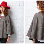 Circle Cape Free Sewing Pattern