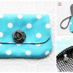 Elegant Wristlet Clutch Bag Free Sewing Pattern