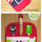 Holiday Potholders Free Sewing Pattern