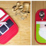 Holiday Potholders Free Sewing Pattern