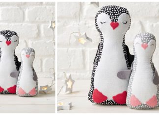 Penguin Softie Toy Free Sewing Pattern