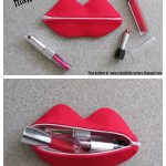 Zippy Lips Makeup Pouch Free Sewing Pattern