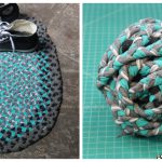 Braided T-Shirt Rug Free Sewing Pattern