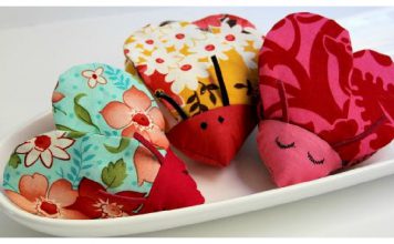 Heart-Shaped Love Bug Free Sewing Pattern