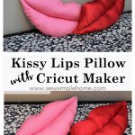 Kissy Lips Pillow Free Sewing Pattern
