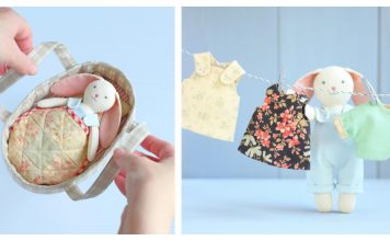 Mini Bunny Play Set Sewing Pattern