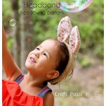 Bunny Ears Headband Free Sewing Pattern