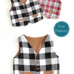 Kids Vest Free Sewing Pattern