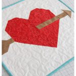 Lovestruck Heart Block Free Sewing Pattern