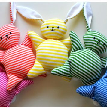 Mooshy Belly Bunnies Free Sewing Pattern