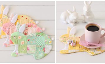 Bunny Coaster Sewing Pattern