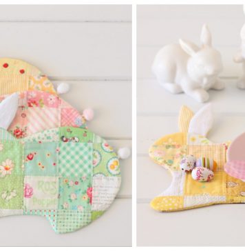 Bunny Coaster Sewing Pattern