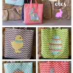 Easy Easter Tote Free Sewing Pattern