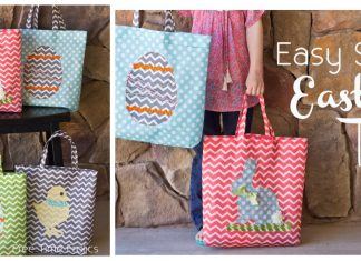 Easy Easter Tote Free Sewing Pattern