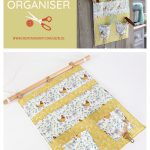 Hanging Wall Organizers Free Sewing Pattern
