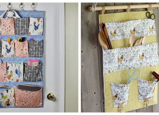 Hanging Wall Organizers Free Sewing Pattern